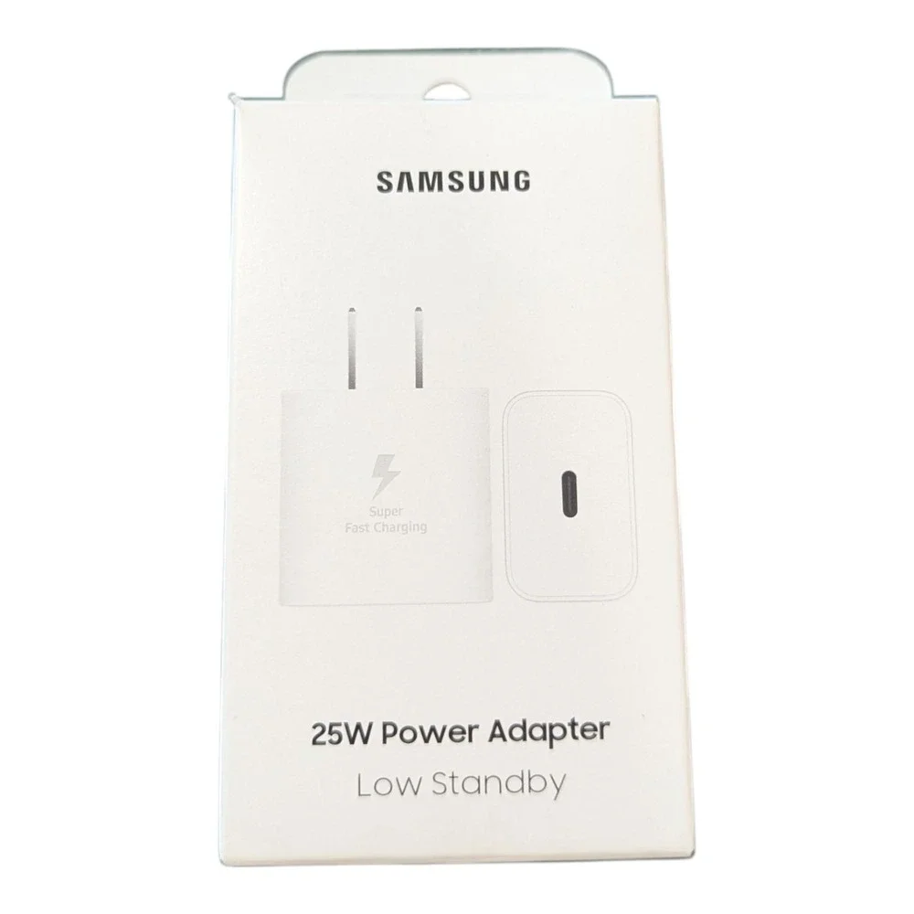 X2. Samsung 25W Super‎ Fast Wall Charger Low Standby - White